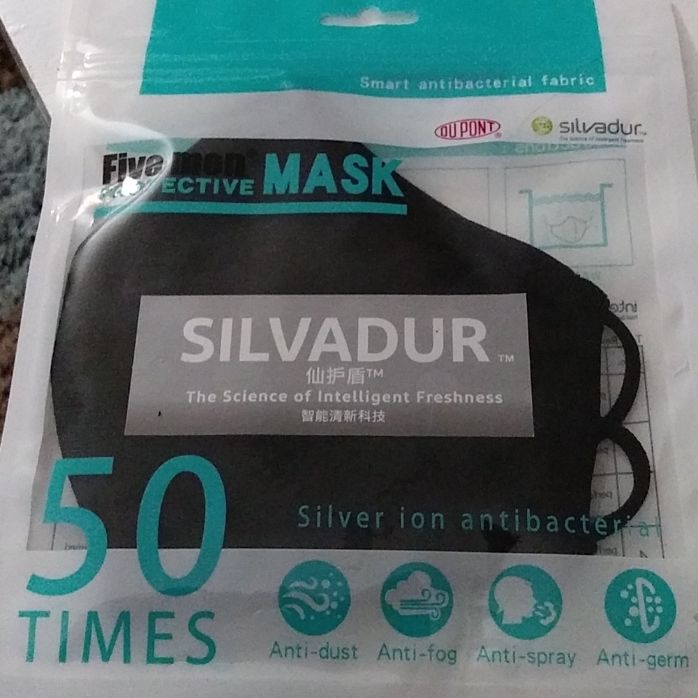 DuPon Silver Ion Anti Bacterial Mask